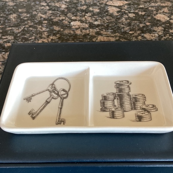 GEORGE HARDT SUPPLY CERAMIC COIN TRAY NIB - Picture 6 of 7